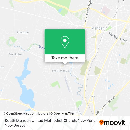 South Meriden United Methodist Church map