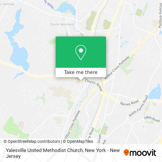 Yalesville United Methodist Church map