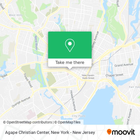 Mapa de Agape Christian Center