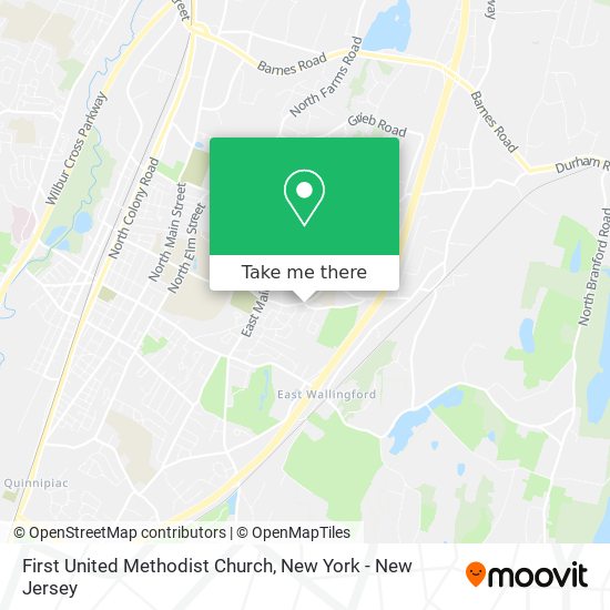 Mapa de First United Methodist Church