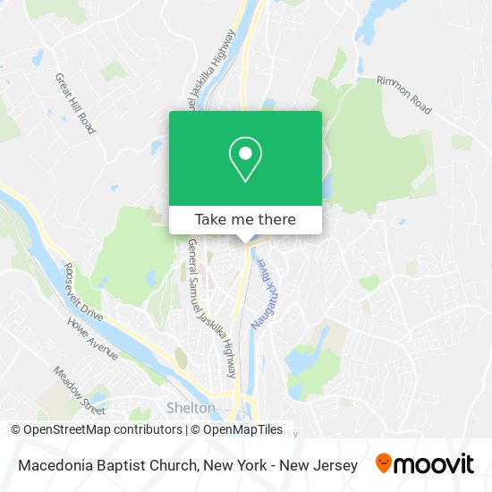 Macedonia Baptist Church map