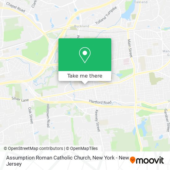 Assumption Roman Catholic Church map