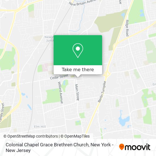 Mapa de Colonial Chapel Grace Brethren Church