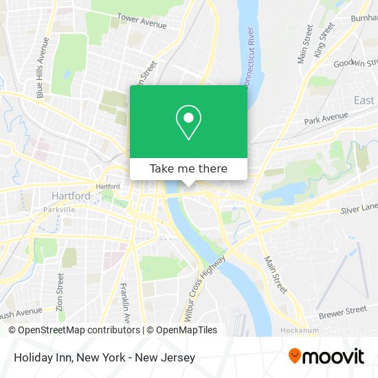 Holiday Inn map