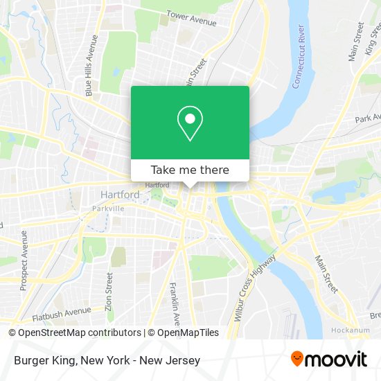 Burger King map