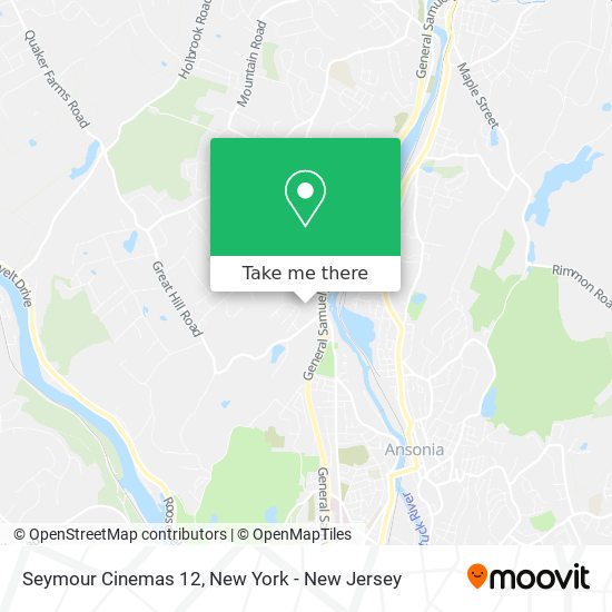 Mapa de Seymour Cinemas 12