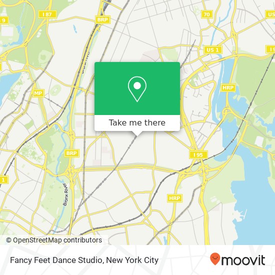 Mapa de Fancy Feet Dance Studio