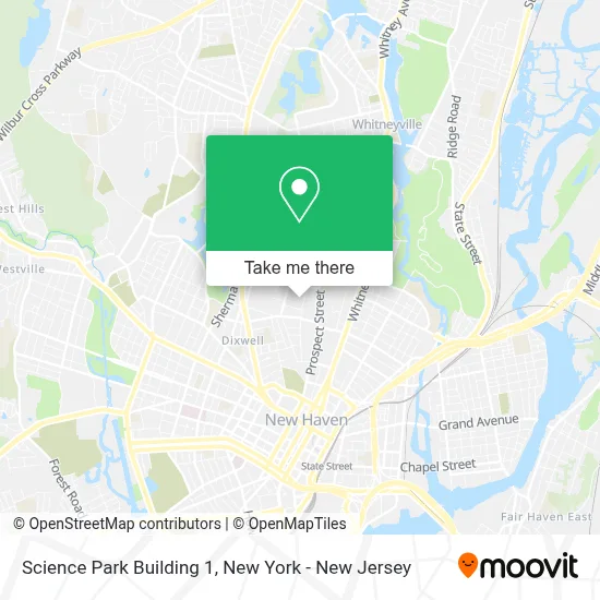 Science Park Building 1 map
