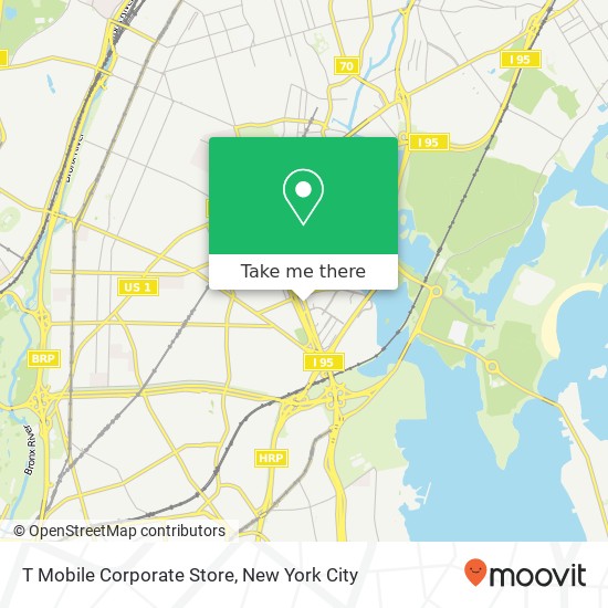 Mapa de T Mobile Corporate Store