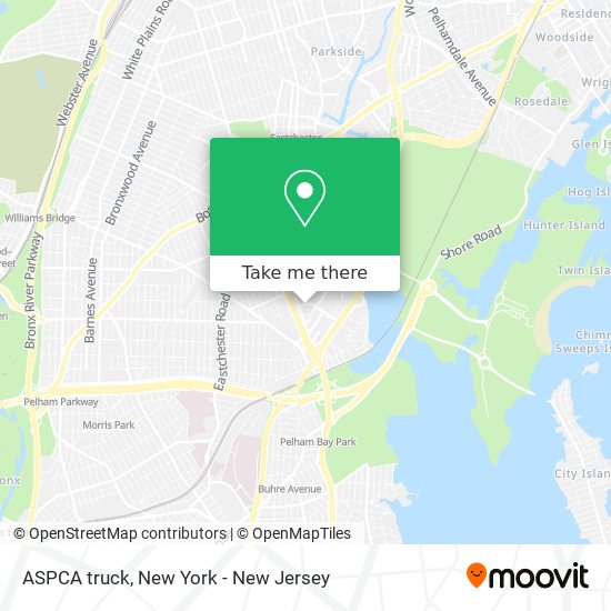 ASPCA truck map