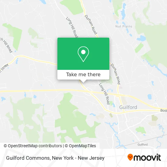 Guilford Commons map