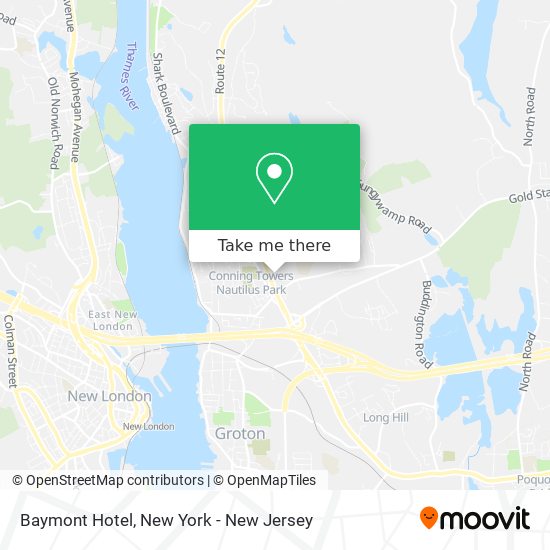 Mapa de Baymont Hotel