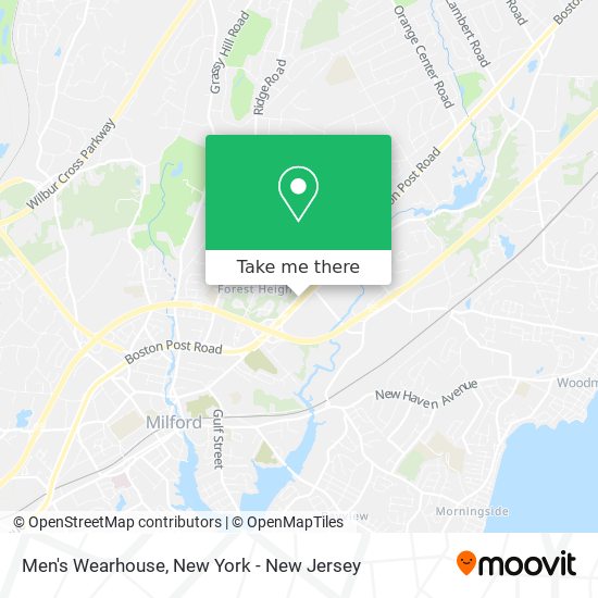 Mapa de Men's Wearhouse