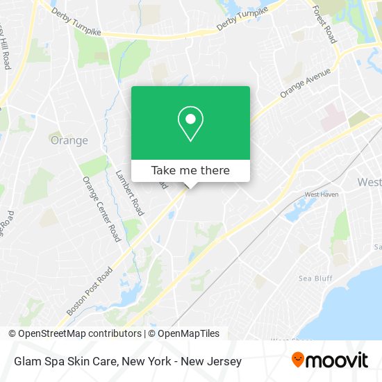 Glam Spa Skin Care map