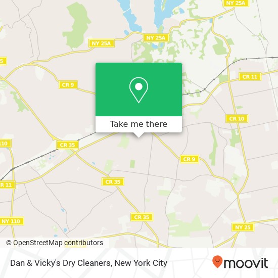 Dan & Vicky's Dry Cleaners map