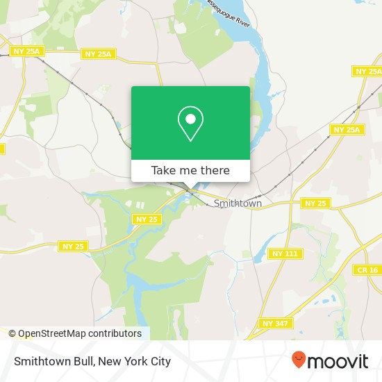 Mapa de Smithtown Bull