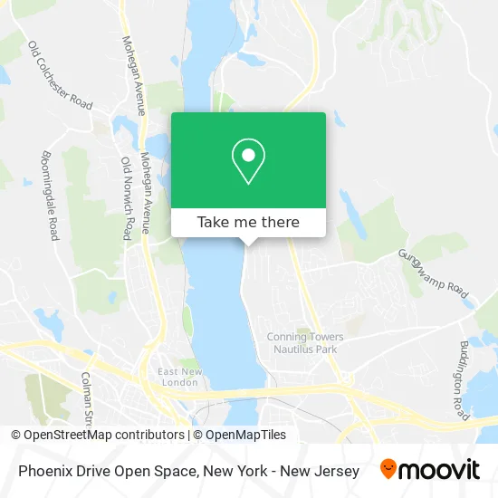 Phoenix Drive Open Space map