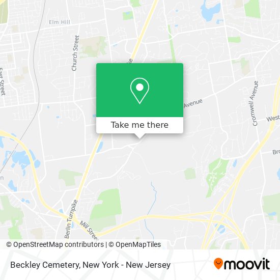 Mapa de Beckley Cemetery