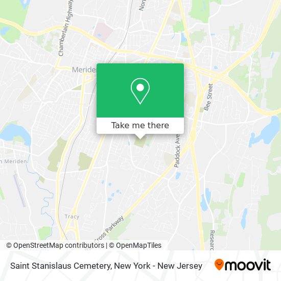 Saint Stanislaus Cemetery map