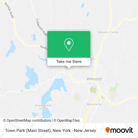 Town Park (Main Street) map
