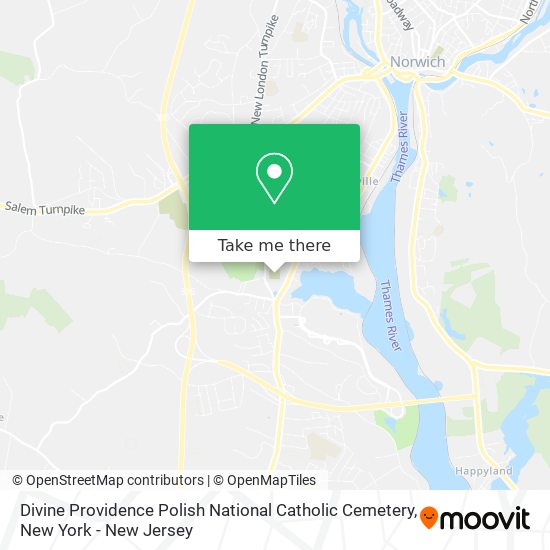 Divine Providence Polish National Catholic Cemetery map