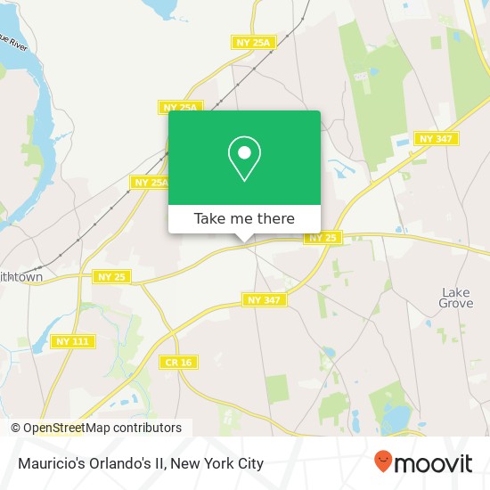 Mauricio's Orlando's II map