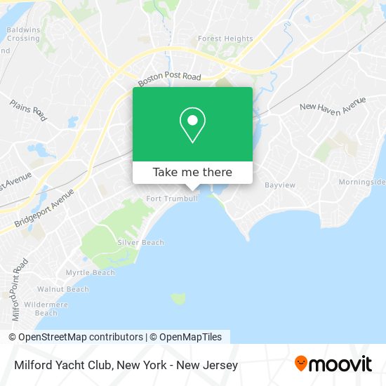Mapa de Milford Yacht Club