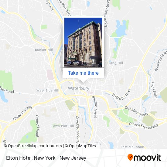 Elton Hotel map