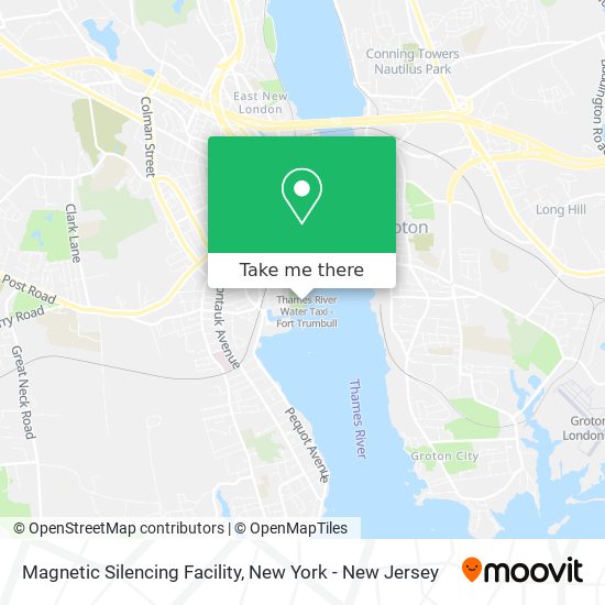 Magnetic Silencing Facility map