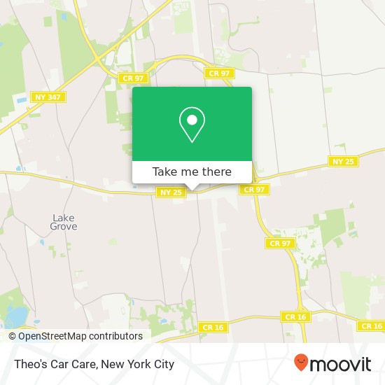 Mapa de Theo's Car Care