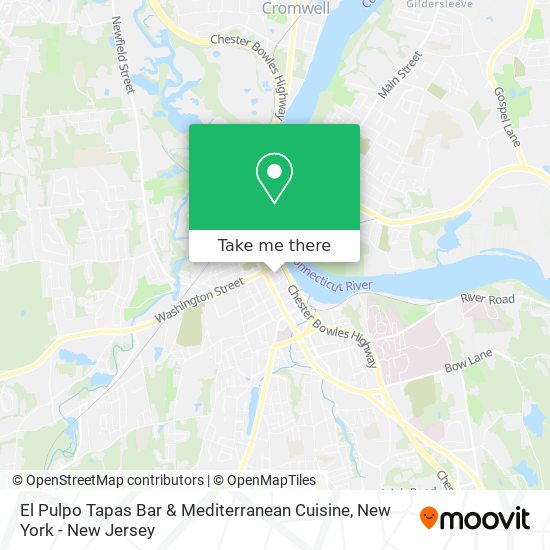 El Pulpo Tapas Bar & Mediterranean Cuisine map