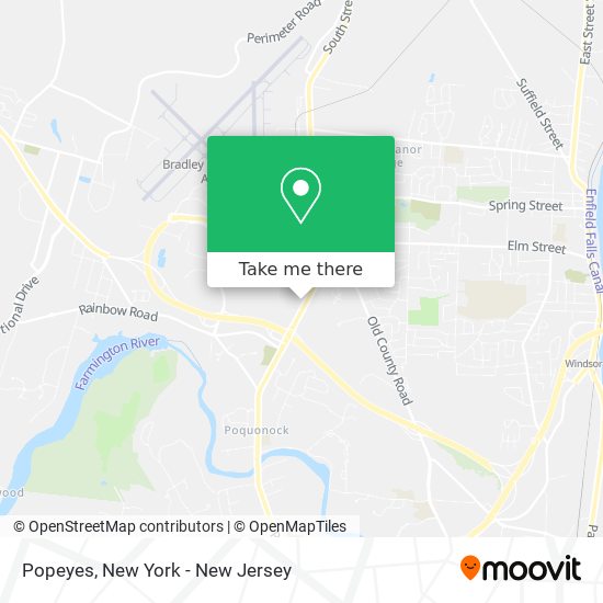 Popeyes map