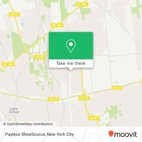 Payless ShoeSource map