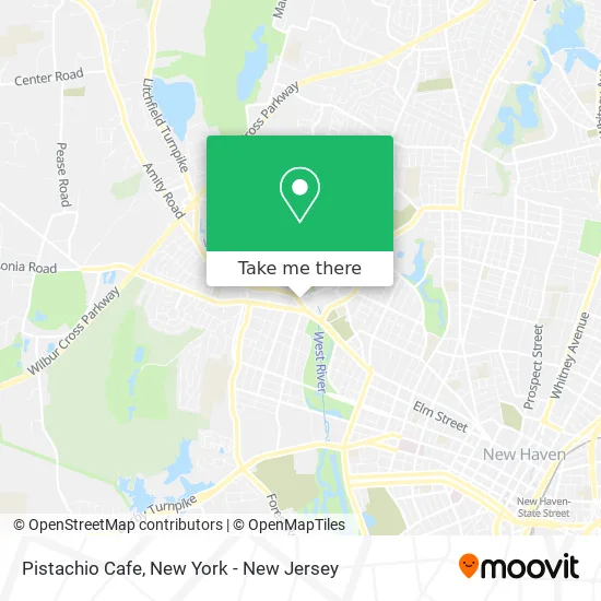 Pistachio Cafe map