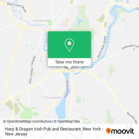 Harp & Dragon Irish Pub and Restaurant map