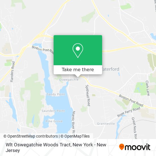 Wlt Oswegatchie Woods Tract map