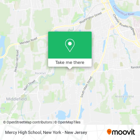 Mapa de Mercy High School