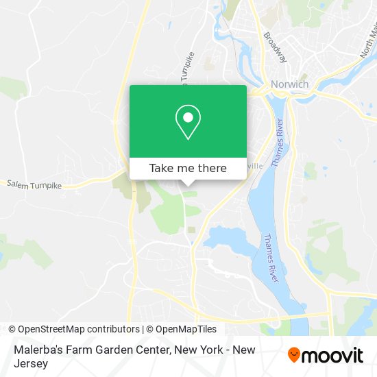 Malerba's Farm Garden Center map