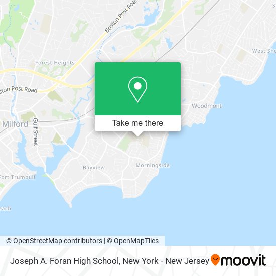 Mapa de Joseph A. Foran High School