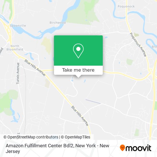 Amazon Fulfillment Center Bdl2 map