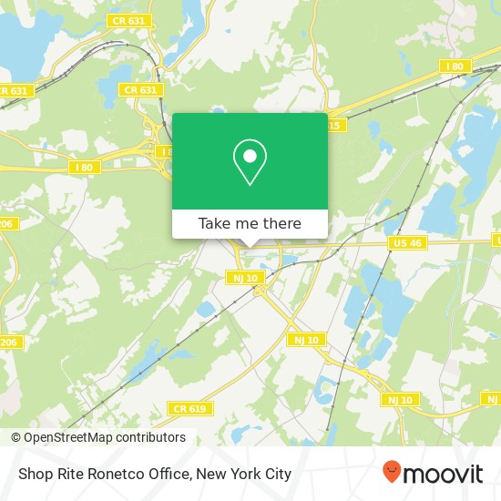 Shop Rite Ronetco Office map