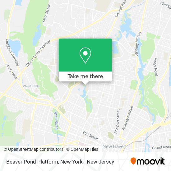 Mapa de Beaver Pond Platform