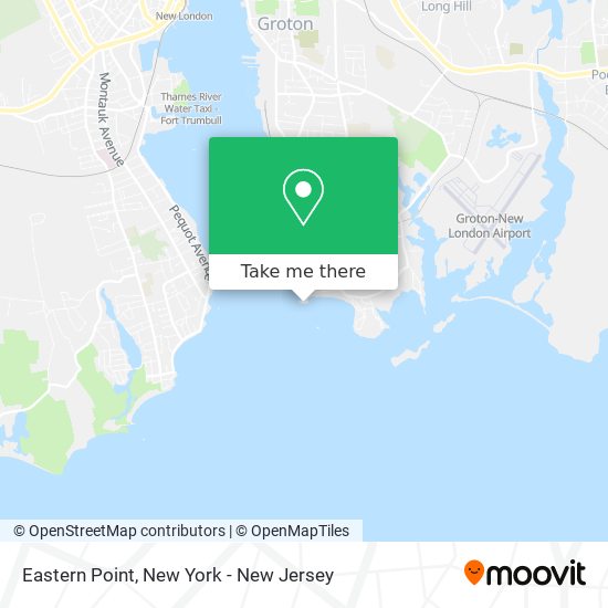 Mapa de Eastern Point