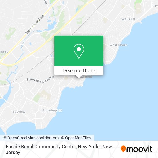 Fannie Beach Community Center map