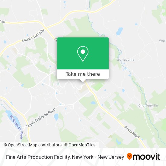 Fine Arts Production Facility map