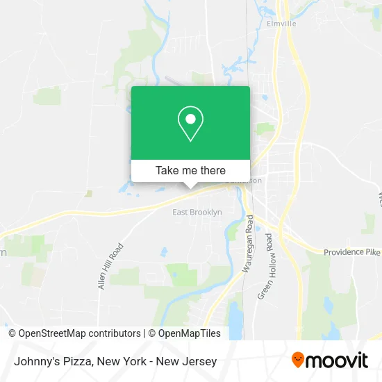 Johnny's Pizza map