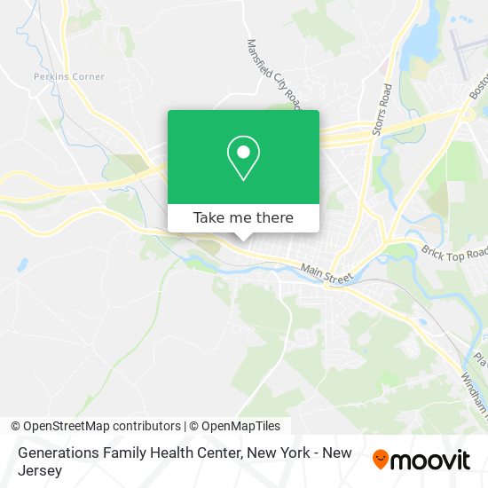 Generations Family Health Center map