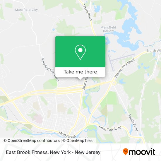 East Brook Fitness map