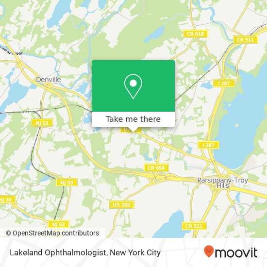 Mapa de Lakeland Ophthalmologist