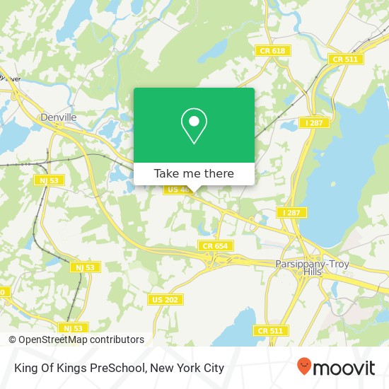King Of Kings PreSchool map